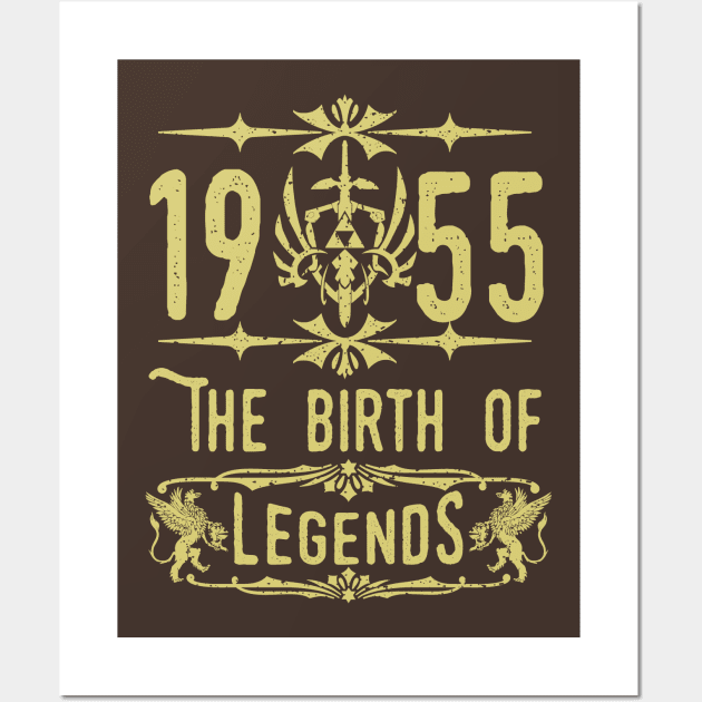 1955 The birth of Legends! Wall Art by variantees